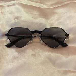 Alexander McQueen geometric sunglasses